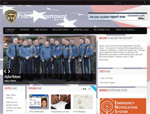 Tablet Screenshot of police.jacksontwpnj.net